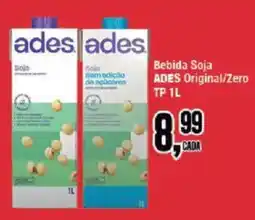 Redeconomia Bebida Soja ADES Original/Zero oferta
