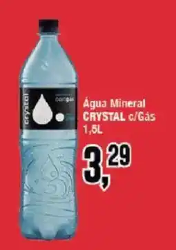 Redeconomia Água Mineral Crystal c/Gás oferta