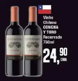 Redeconomia Vinho chileno concha y toro reservado oferta