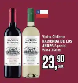 Redeconomia Vinho chileno hacienda de los andes special wine oferta