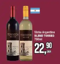 Redeconomia Vinho Argentino Blend Torreo oferta