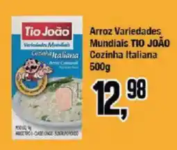 Redeconomia Arroz variedades mundiais tio joão cozinha italiana oferta