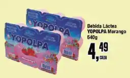 Redeconomia Bebida Láctea YOPOLPA Morango oferta