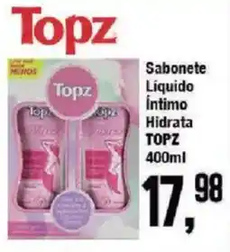 Redeconomia Sabonete Líquido Íntimo Hidrata Topz oferta