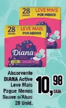 Redeconomia Absorvente diana active oferta