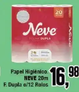 Redeconomia Papel Higiênico Neve 20m oferta
