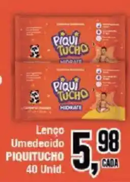 Redeconomia lenço umedecido piquitucho oferta