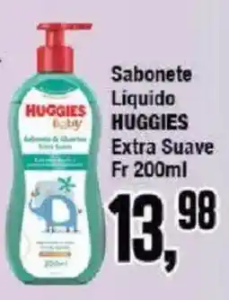 Redeconomia Sabonete liquido huggies extra suave oferta