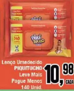 Redeconomia Lenço Umedecido PIQUITUCHO oferta