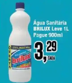 Redeconomia Água Sanitária Brilux Leve 1L oferta
