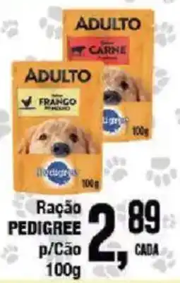 Redeconomia Ração pedigree p/Cão oferta
