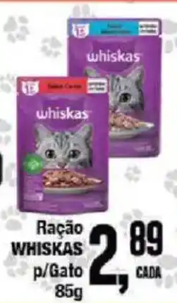 Redeconomia Ração whiskas p/gato oferta