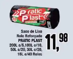 Redeconomia Saco de lixo rolo reforçado pratic plast oferta