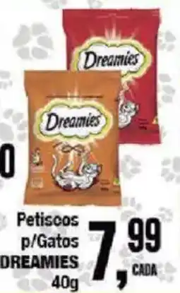 Redeconomia Petiscos p/gatos dreamies oferta