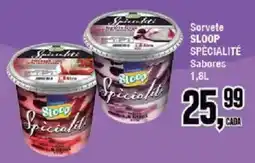 Redeconomia Sorvete sloop spécialité oferta