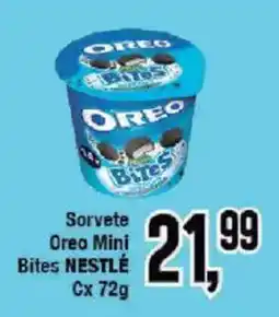 Redeconomia Sorvete Oreo Mini Bites NESTLÉ oferta