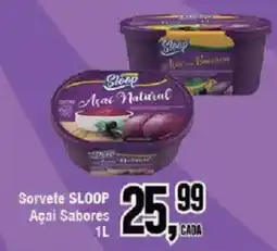 Redeconomia Sorvete SLOOP Açaí Sabores oferta