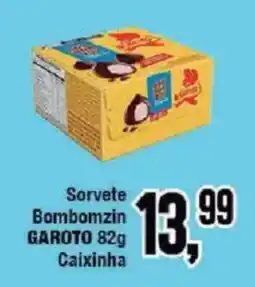 Redeconomia Sorvete Bombomzin Garoto Caixinha oferta