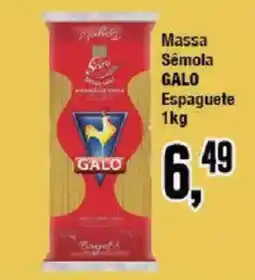 Redeconomia Massa Sêmola Galo Espaguete oferta
