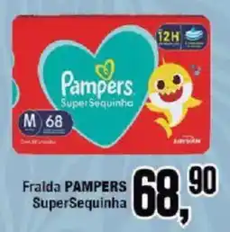 Redeconomia Fralda pampers supersequinha oferta