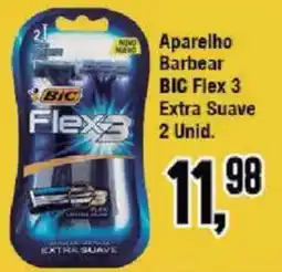 Redeconomia Aparelho Barbear BIC Flex 3 Extra Suave oferta