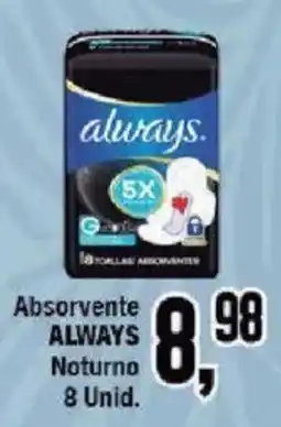 Redeconomia Absorvente always noturno oferta