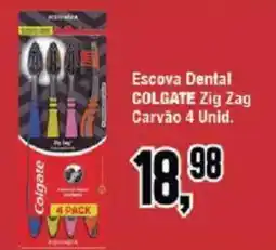 Redeconomia Escova Dental Colgate Zig Zag Carvão oferta