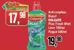 Redeconomia Antisséptico Bucal Colgate Plax Fresh Mint oferta