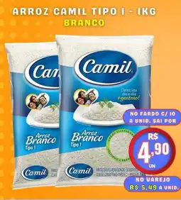 Serrano Supermercado Arroz camil tipo i - ikg branco oferta