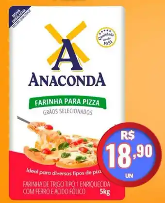 Farinha para pizza grãos selecionados