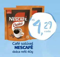 Cometa Supermercados Café solúvel nescafé dolca refil oferta