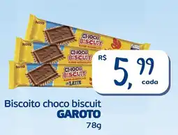 Cometa Supermercados Biscoito choco biscuit garoto oferta
