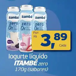 Cometa Supermercados logurte líquido itambé zero oferta