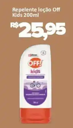 Supermercados Savegnago Repelente loção off kids oferta