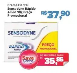Supermercados Savegnago Creme Dental Sensodyne Rápido Alívio oferta