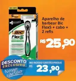 Supermercados Savegnago Aparelho de barbear bic flex5 oferta