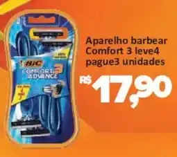 Supermercados Savegnago Aparelho barbear comfort 3 oferta