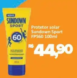 Supermercados Savegnago Protetor solar Sundown Sport oferta