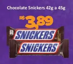 Supermercados Savegnago Chocolate snickers oferta