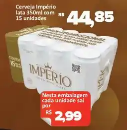 Supermercados Savegnago Cerveja imperio oferta