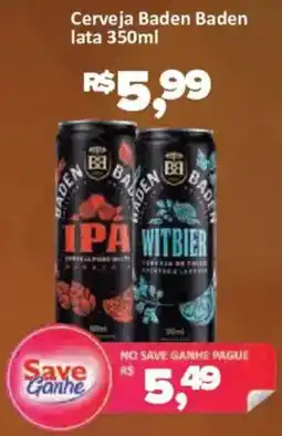 Supermercados Savegnago Cerveja baden baden oferta