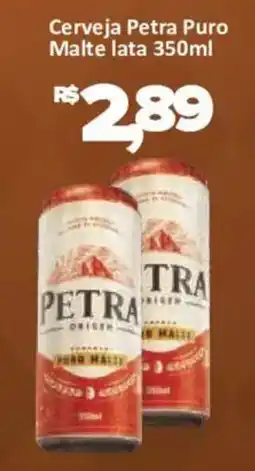 Supermercados Savegnago Cerveja Petra Puro Malte oferta