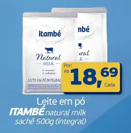 Cometa Supermercados Leite em pó itambé natural milk oferta