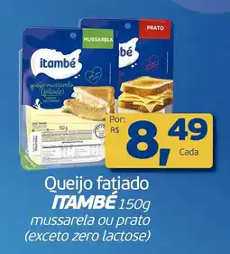 Cometa Supermercados Queijo fatiado itambé oferta
