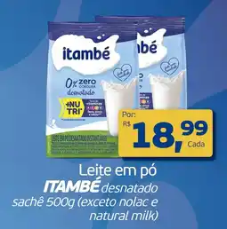 Cometa Supermercados Leite em pó itambé desnatado oferta