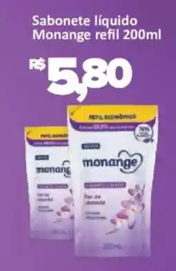 Supermercados Savegnago Sabonete liquido monange refil oferta