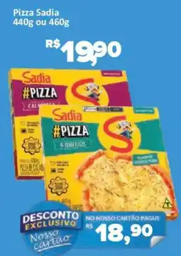 Supermercados Savegnago Pizza sadia oferta