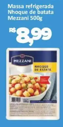 Supermercados Savegnago Massa refrigerada nhoque de batata mezzani oferta
