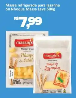 Supermercados Savegnago Massa refrigerada para lasanha ou Nhoque Massa Leve oferta
