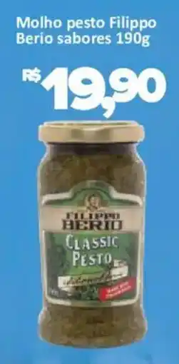 Supermercados Savegnago molho pesto filippo berio sabores oferta
